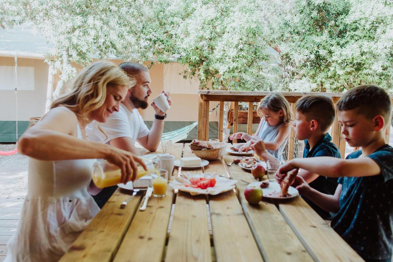 Glamping Beach Soline Biograd Na Moru Bagian luar foto