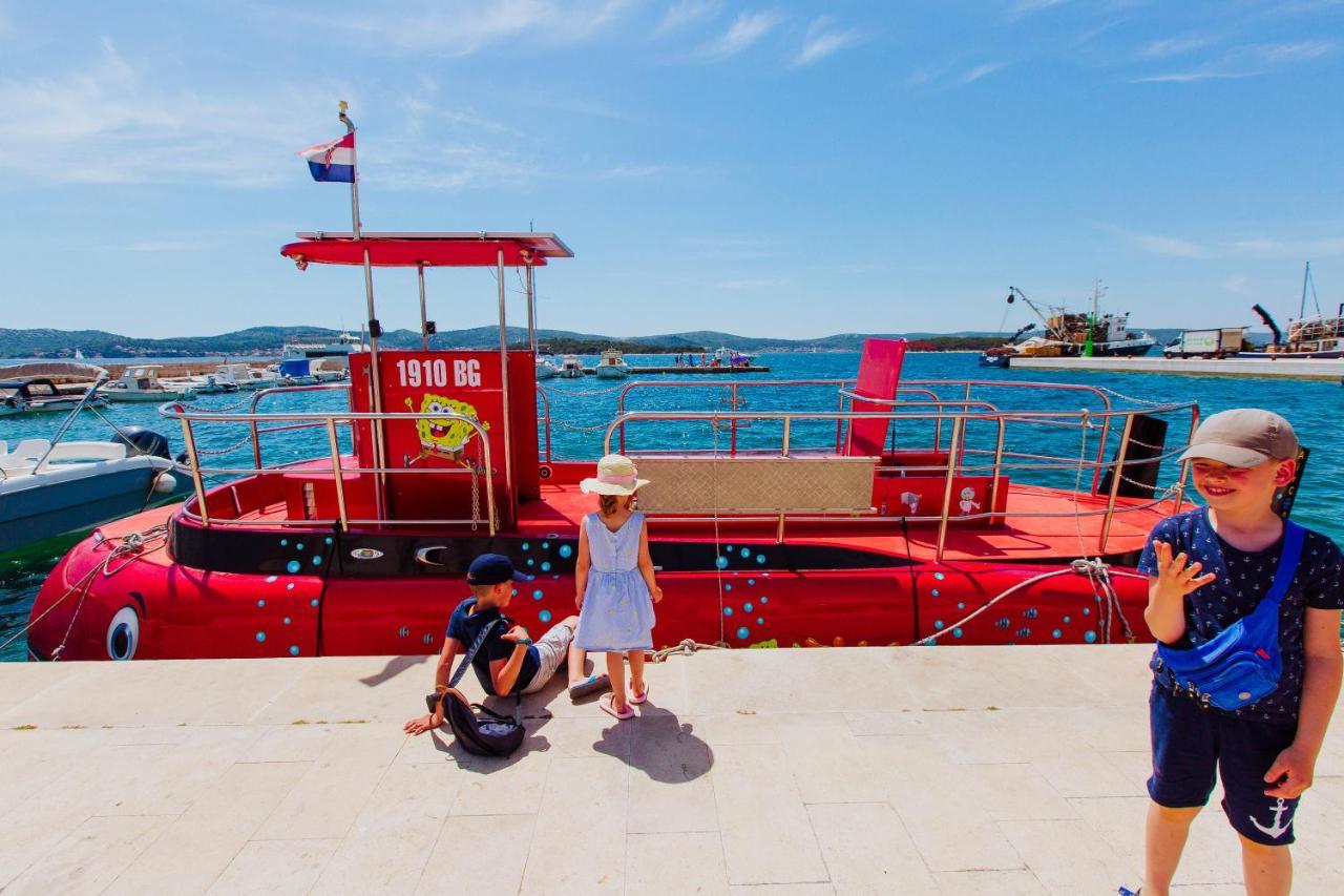 Glamping Beach Soline Biograd Na Moru Bagian luar foto