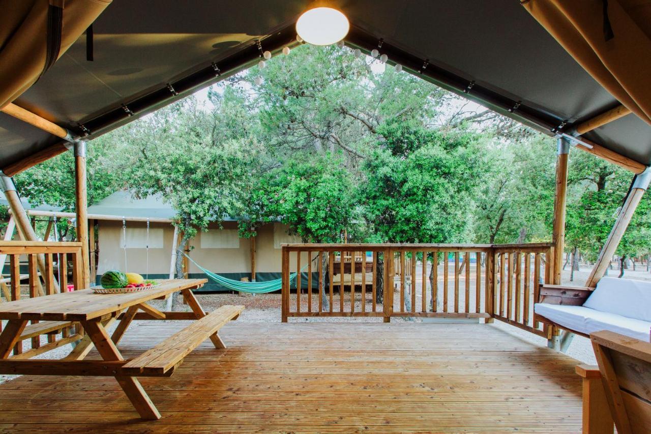 Glamping Beach Soline Biograd Na Moru Bagian luar foto