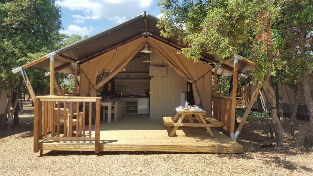 Glamping Beach Soline Biograd Na Moru Bagian luar foto