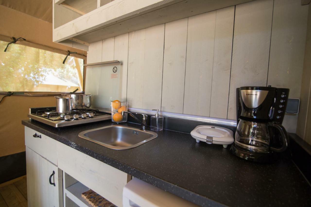 Glamping Beach Soline Biograd Na Moru Bagian luar foto